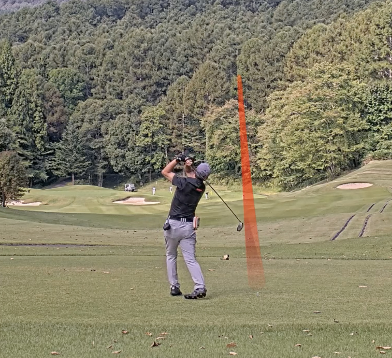 弾道表示サンプル